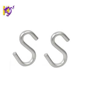 Quality Electroplating Heavy Duty SS302 Metal S Clips Double Hanging Hook Wire Formed wholesale