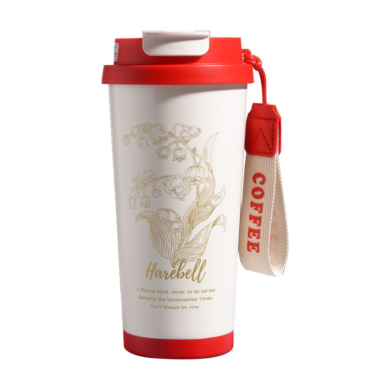 530ml Capacity Portable Water Cup For Keeping Drinks Warm Portable Coffee Cup