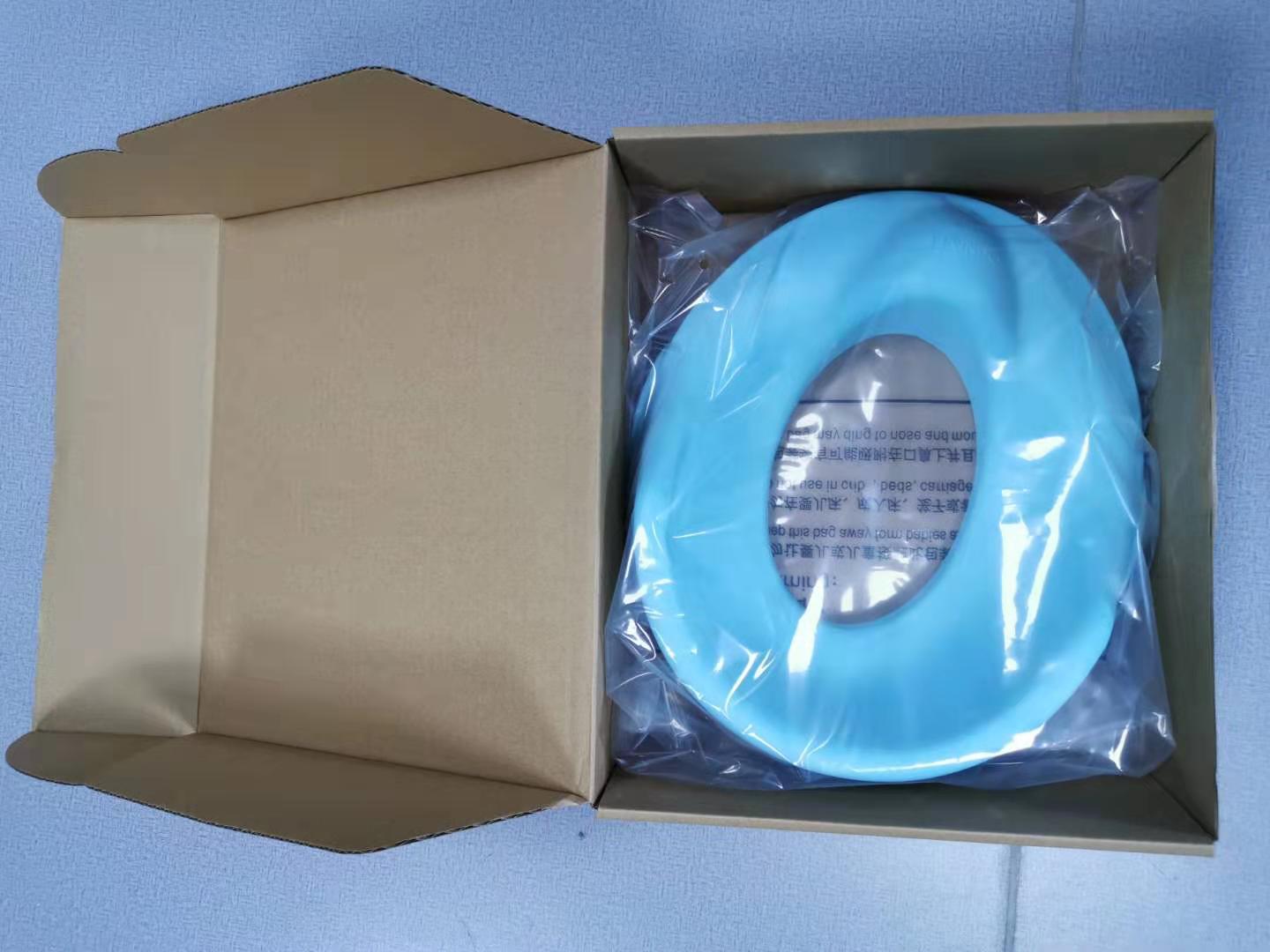 Plastic Potty Training 1-7years Old Baby Toilet Seat Soft Non-Slip