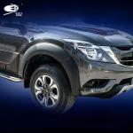 OEM Truck Wheel Flares , Matter Black Universal Fender Flares For Cars