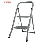 Non Slip Metal Folding Step Stool Skip Resistant Metal 2 Step Stool