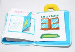 Quality Plush 3D Early Education Books 20x25cm For Baby wholesale