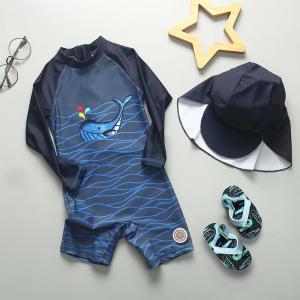 Quality Adult Boys Swimwear Sets Digital Printing Stylish Boys Swimwear UPF 50+ Sunprotection wholesale