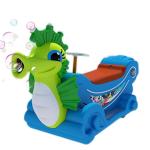 Funny Kids Arcade Machine Battery Operated Blow Bubbles Walk Or Ride On Toy