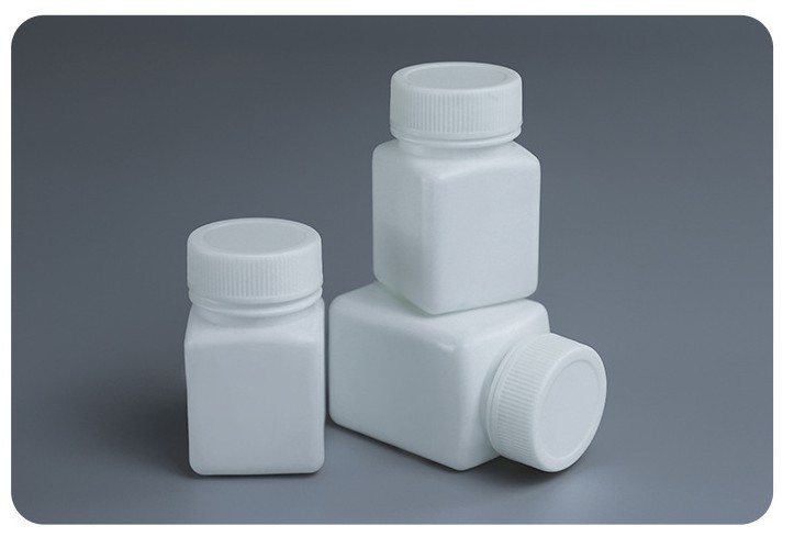 Medicine 30ml PE Plastic Pill Bottles For 50 Tabs 56mm Tall 32mm Wide 500pcs MOQ