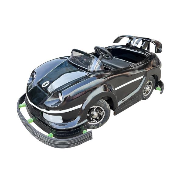 1-6 Years Kids Bumper Car 2 Seater Shopping Mall Indoor Fiberglass Child