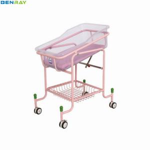Quality Manual Children Hospital Bed Medical Home Use Children Kids Baby Basin Cart wholesale