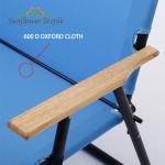 98x59cm Oxford Cloth Folding Camping Chair Double Chair Camping