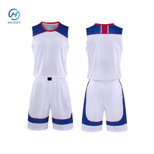 Quality Custom Design Breathable Sport Wear Custom Sublimation Reversible Basketball Jersey Set Basketball Uniform wholesale