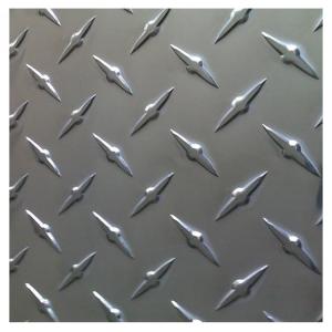 China Building Frame 3003 3A21 Diamond Pattern Aluminum Sheet on sale