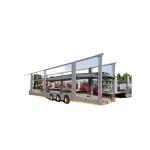 Double Classis 3 Axles 6/8/10 Cars Transport Tractor Semi Trailer 40t-60t