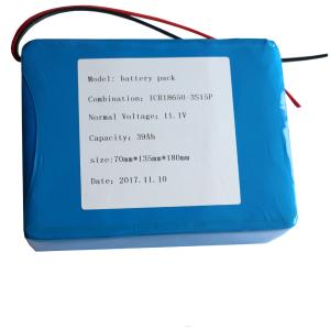 Quality CC CV 12V 39Ah 18650 Rechargeable Battery For Sweepers wholesale