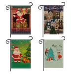 Digital Printing 600D Double Sided Garden Flag Sublimation Yard Flags