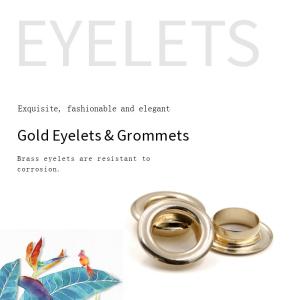 Quality Gold Color Metal Eyelets Washer wholesale