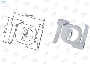 Quality Steel Material Cable Display Components , T Bar Attachment Clip For Suspending Signs wholesale