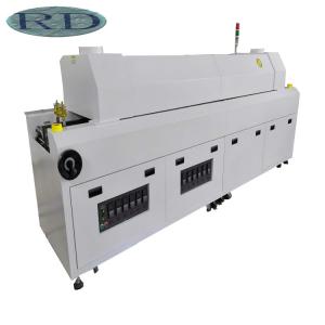 Quality 800S SMT Assembly Equipment , Reflow Soldering Machine Fast Heat Exchange 28KW wholesale