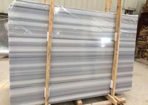 Quality Wooden Vein Kitchen Natural Marble Tile Above 90 Degree Polished Degree wholesale