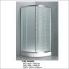 Buy cheap Bathroom Quadrant Shower Enclosures / Sliding Door Shower Cubicles Curve Shaped from wholesalers