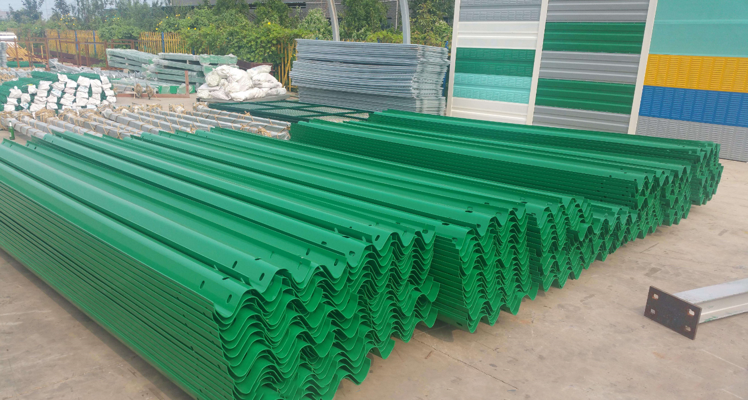 Roadway Safety Technology Clod-rolled Roadway Safety W Beam Plastic Highway Guardrail