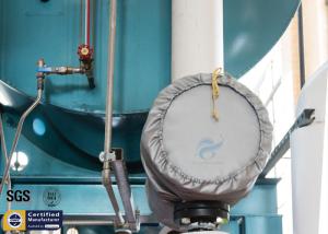 Quality Thermal Insulation Covers 300℃ Fiberglass Heat Exchanger Reusable Jacket Blanket wholesale