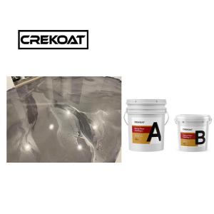 Quality Hardened Metallic Epoxy Floor Coating Pigments Non Toxic Epoxy Paint VOC Free wholesale