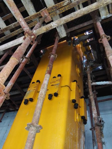 Professional Concrete Rotary Distributor ,Inner - Climbing For High Rise