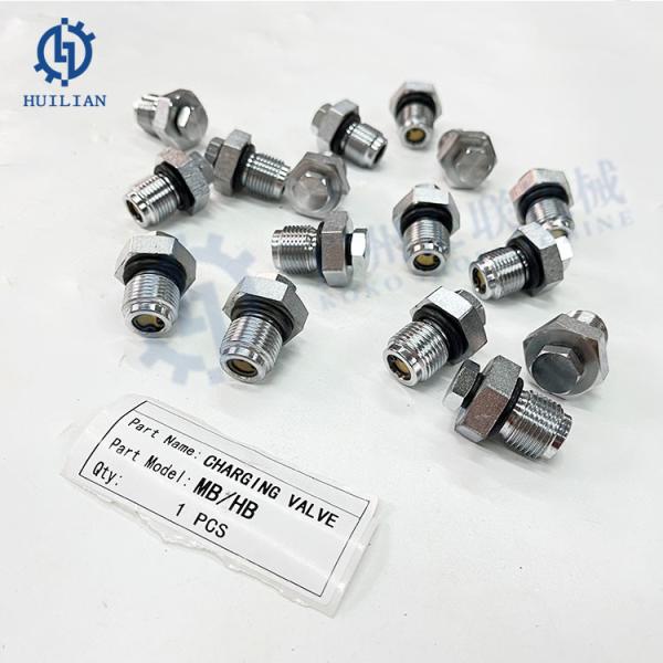 Hydraulic Breaker Parts Charging Valve For Atlas Copco Nitrogen Gas General