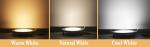 12W Ultra Thin LED Panel Light - Cool White - Round