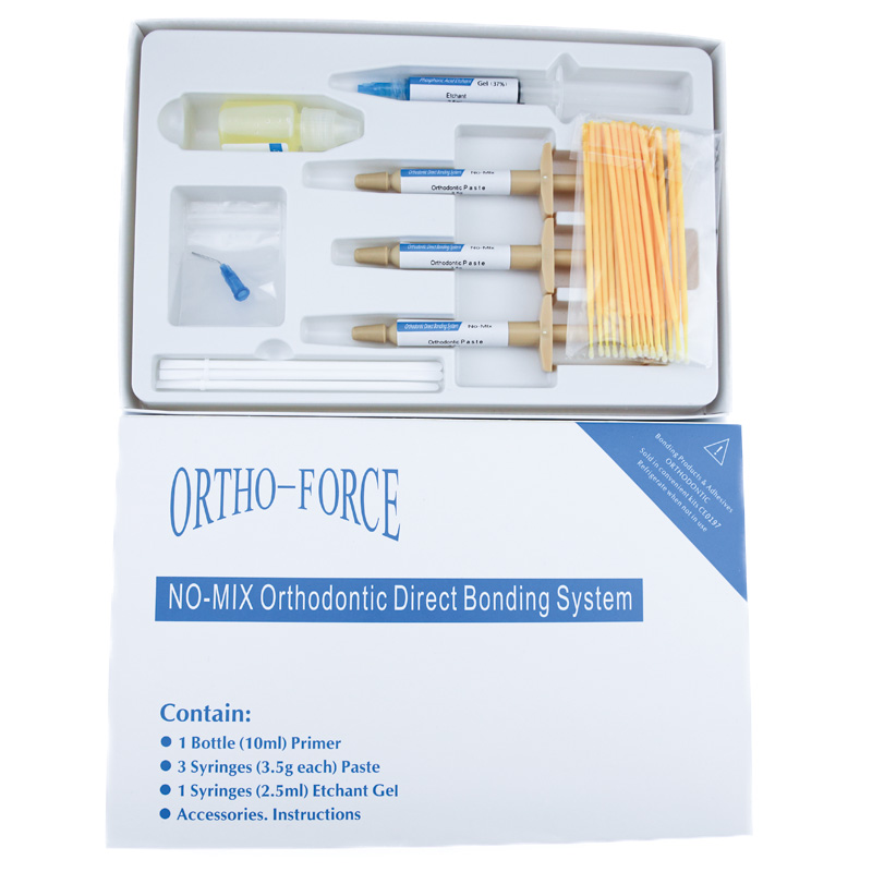 Manual Power Source Professional No-Mix Ortho Adhesive Quick Bonding Performance Safe for All Braces