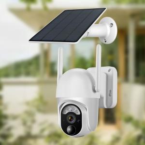 Quality 7800mAh Battery Solar CCTV Camera 3MP WiFi Wireless Outdoor Solar Spotlight Camera wholesale