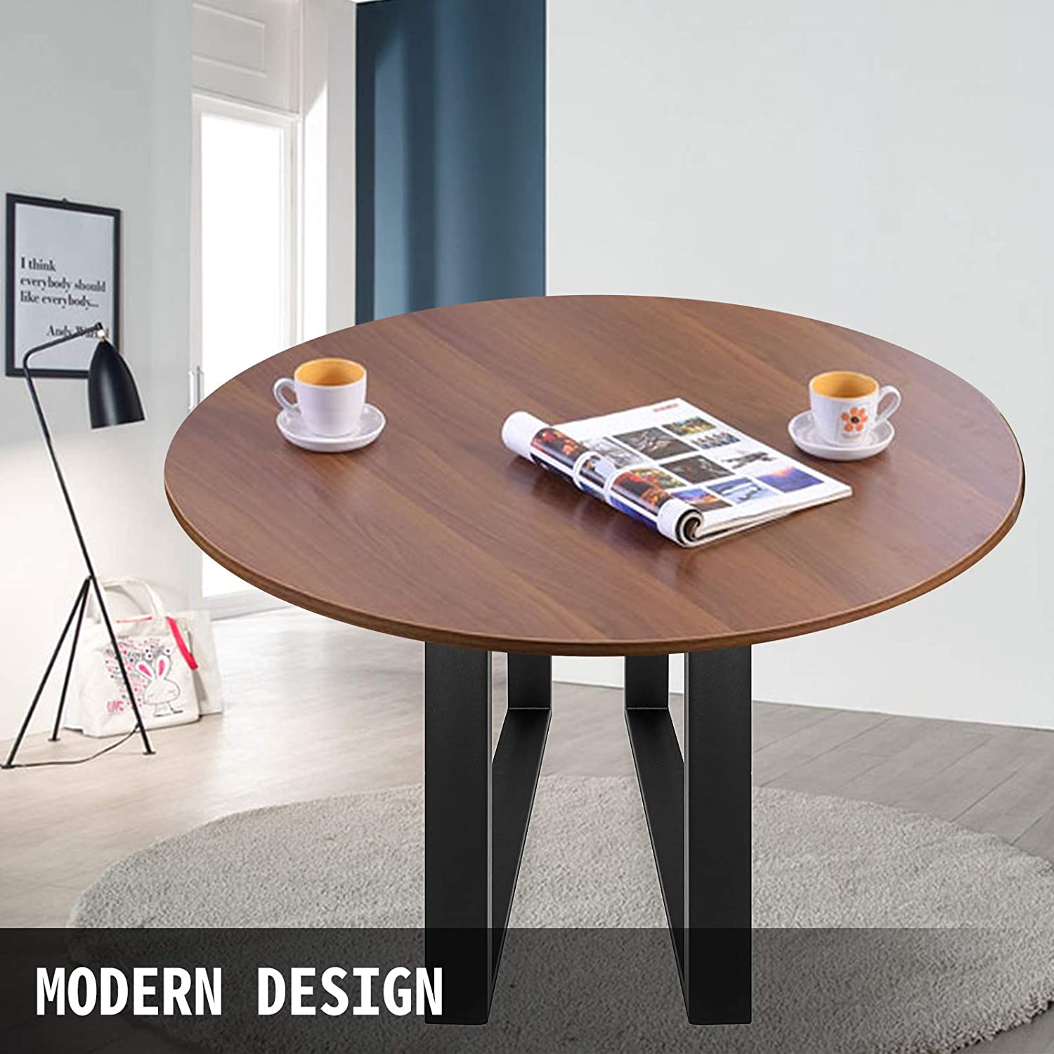 420*400mm Black Metal Table Legs for Industrial Country Style Furniture Design