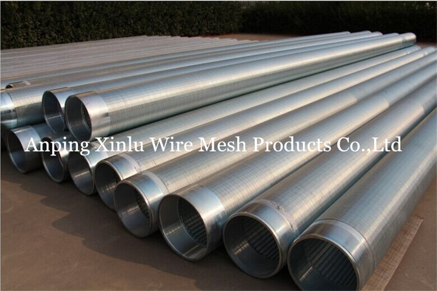 Customizable Wire Wrapped Continuous Slot Sand Control Screens Stainless Steel 201 Material 0.05mm-10.0mm Slot Size