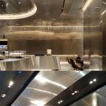 Thickness 0.8 - 3.0mm Elegant Stainless Steel Ceiling Grids For High End