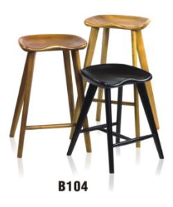 Quality North Europe style wooden bar stool furniture wholesale