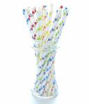 Convenient Lightweight Graduation Paper Straws 1.2g Per Pcs For Festival