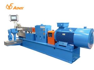 Quality Filler PE / Pet Extruder Machine , 350kg / H Twin Screw Plastic Extruder wholesale