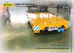 battery electric rail carts for material handling transformers