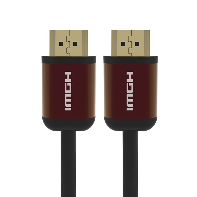 Multimedia 6ft Flat 4k Hdmi Cable , UL Gold Plated Hdmi Arc Cord