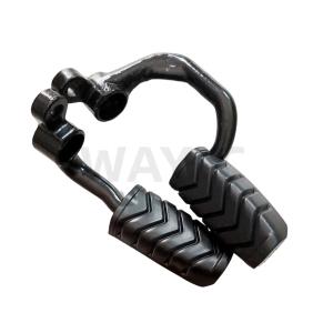 Quality 43501H2C000H000 Rubber Motorcycle Frame Parts Front Footrest For HAOJUE KA125/KA150 wholesale