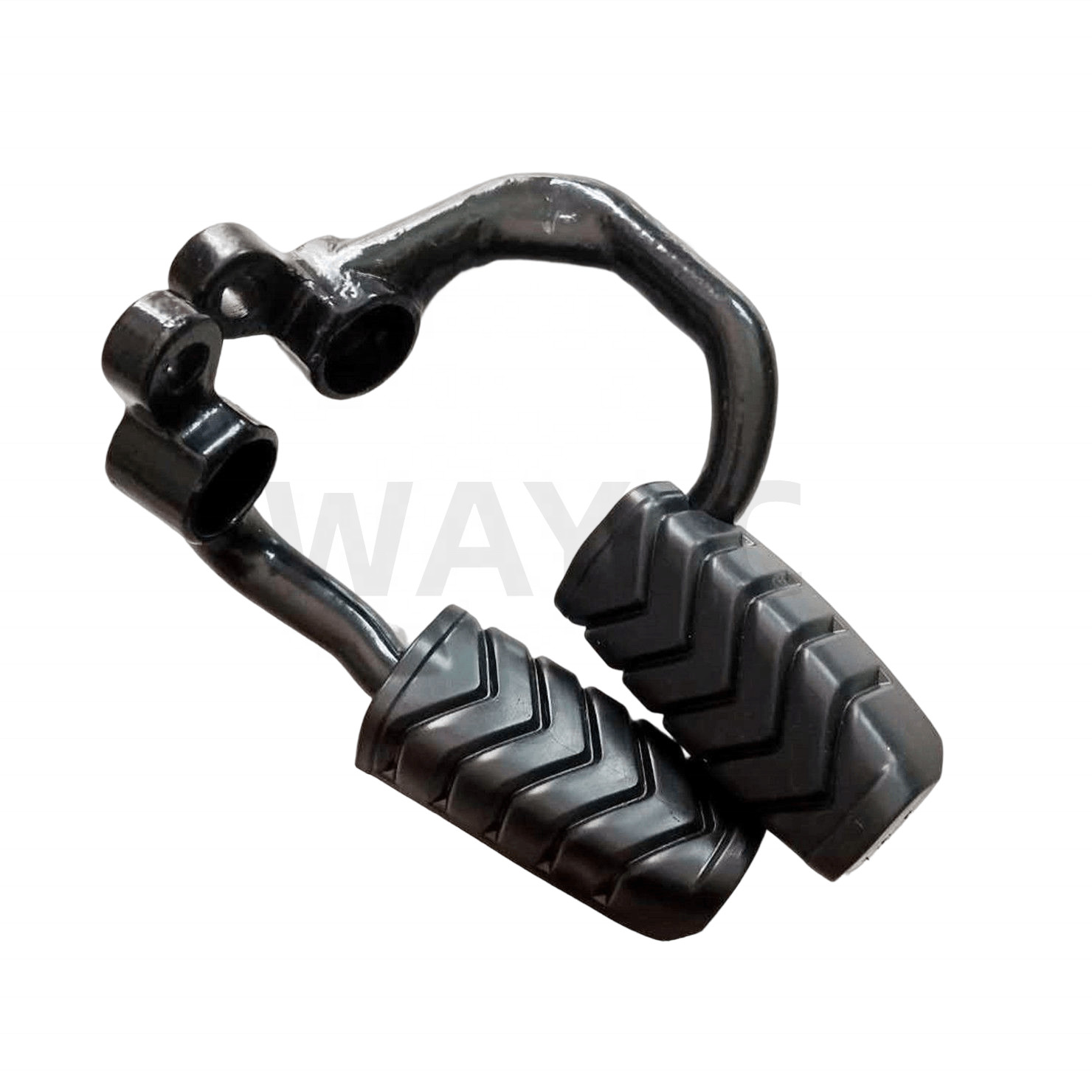 43501H2C000H000 Rubber Motorcycle Frame Parts Front Footrest For HAOJUE KA125/KA150