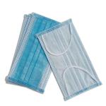 Fiberglass Free Disposable Face Mask High BFE / PFE With Elastic Earloop