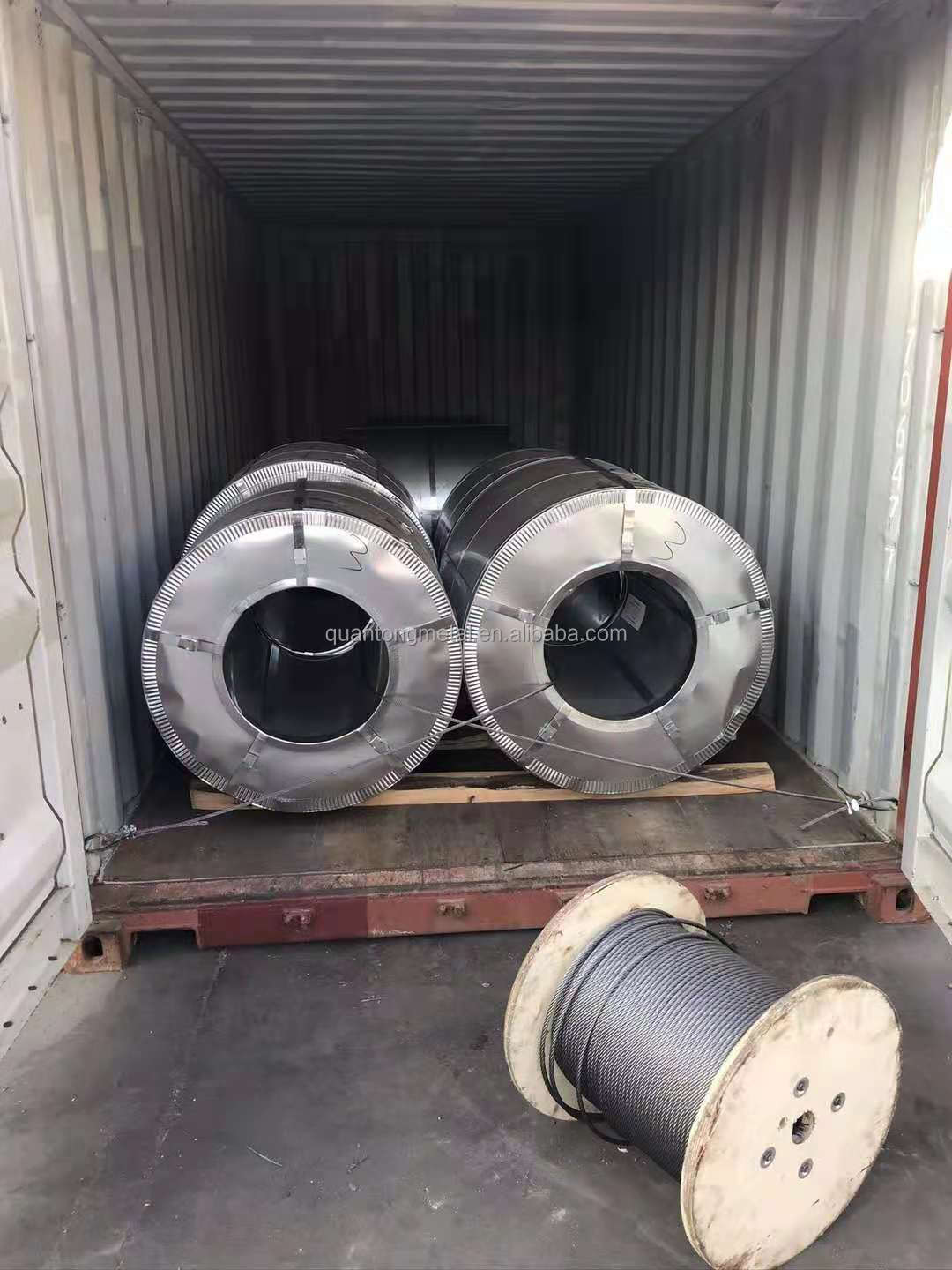 Cold Rolled Galvanized Steel Coils Corrosion Resistant ID 508mm / 610mm