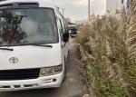 Durable Used Toyota Coaster Bus , Original TOYOTA 1HZ Engine School Bus Used