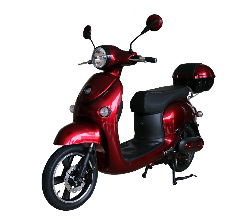 LCD Display Electric Scooter with Pedal Assist and 48V Steel Frame