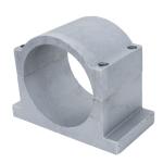 Video Technical Support 125mm Diameter Cast Aluminum Material Spindle Mount