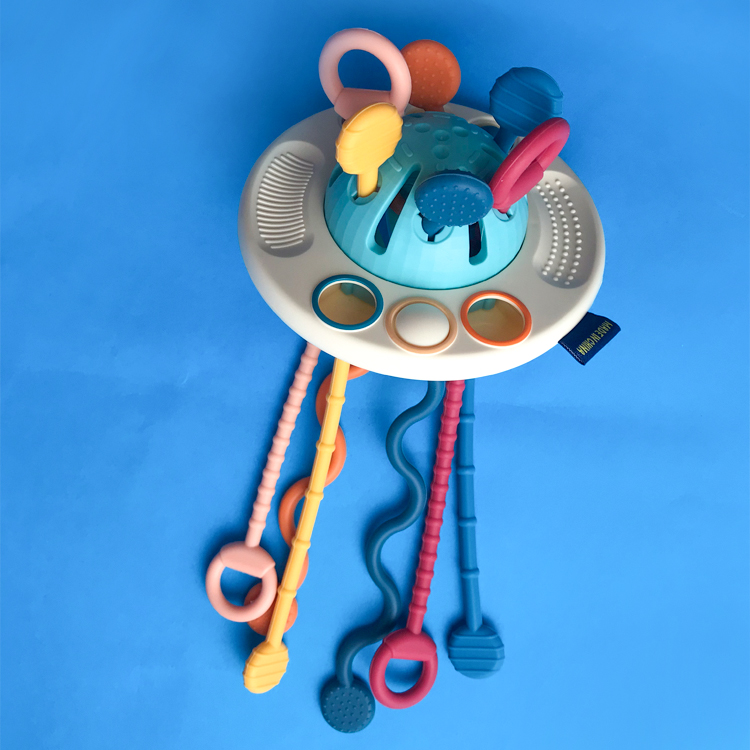 OEM Children'S Educational Toy BPA Free Silicone Sensory Teething Toys