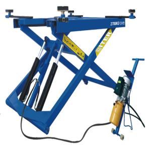 Quality 2700kg Low rise portable Movable Vehicle Equipment Scissor Hydraulic Vehicle Lift for Sale wholesale