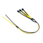 S7 S9 3 Way Extension Cord Splitter Power Cord Splitter Cable For BTC Miner PCIe