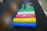 Coloured 27x42" Disposable PE Apron Flat Or Roll Packing For Kitchen Cleaning