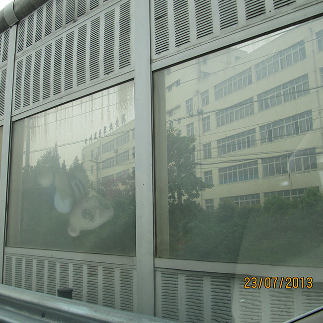 Transparency Clear Cast Acrylic Sheets Noise Barrier Fence 4*8FT